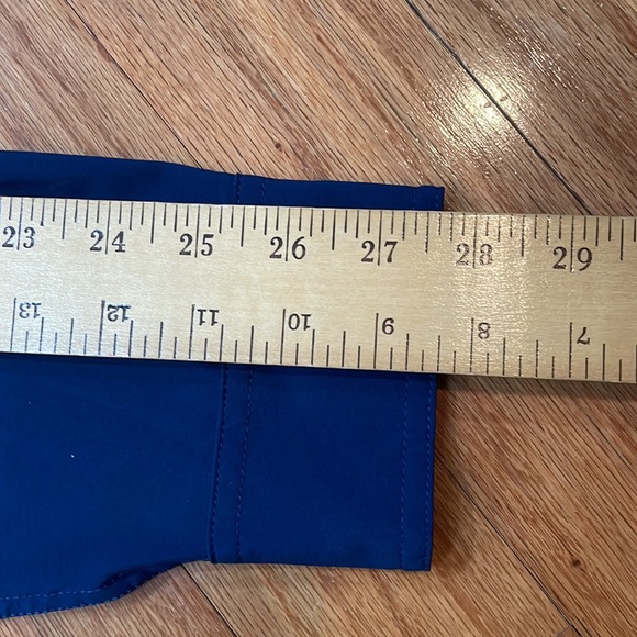 Eddie Bauer Navy Blue Long Sleeve Size Tall Large Adjustable Sleeve length - Picture 5 of 12